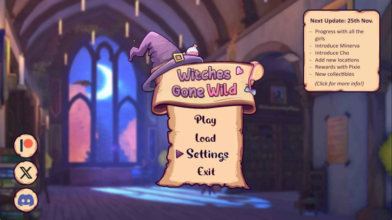 更新【欧美/SLG/沙盒/PC+安卓】女巫狂野v0.1 AI汉化版【1.52G】-哥特萝莉