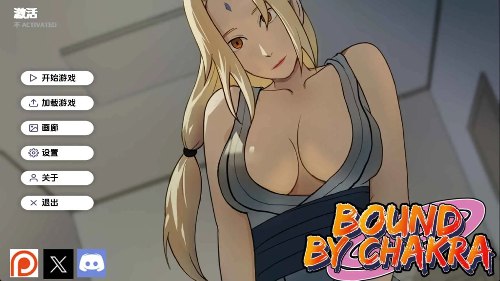 更新【同人/SLG/沙盒/PC+安卓】火影忍者：被查克拉束缚v0.15 AI汉化版【1.20G】-哥特萝莉